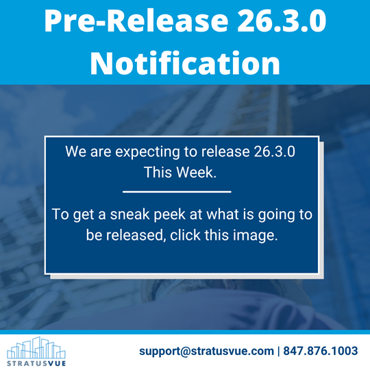 Pre Release Notes September 2026